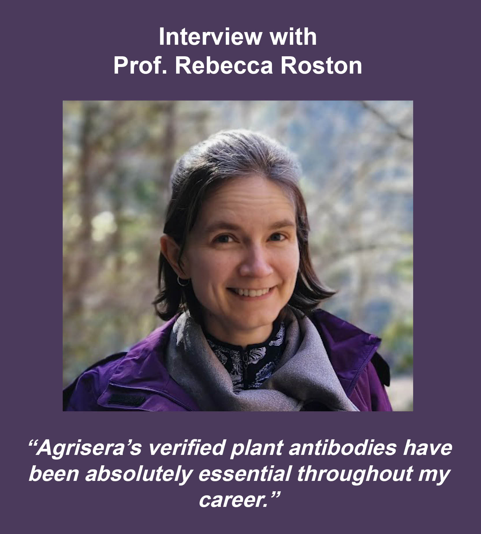 Prof. Rebecca Roston