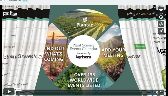 The Global Plant Events Calendar Video